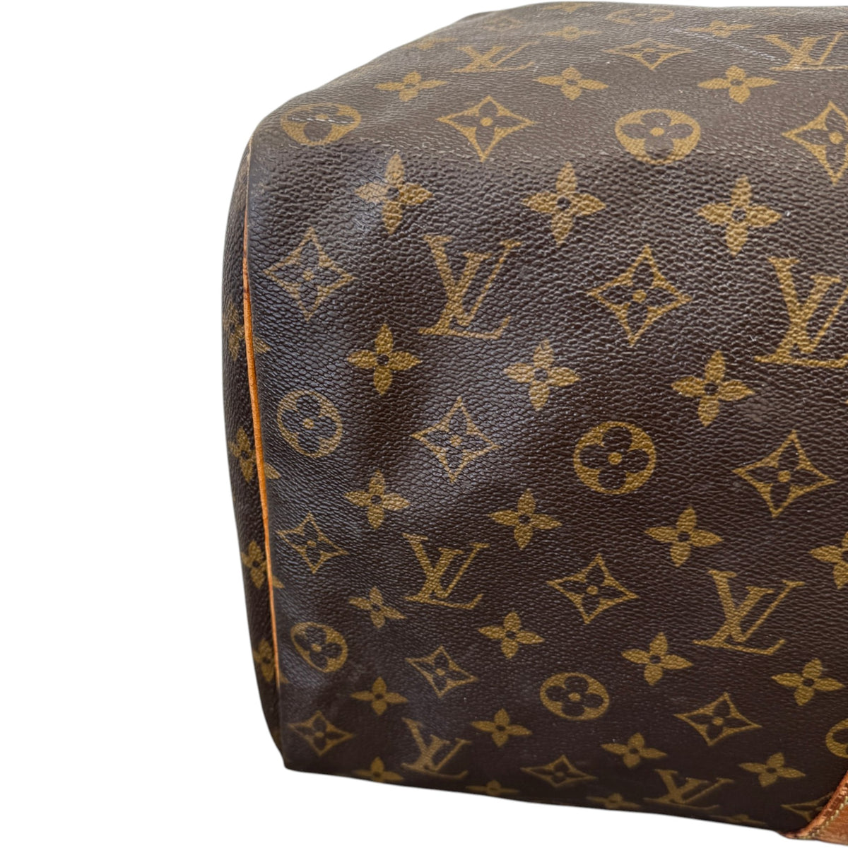 Women's Monogram Keepall 50 Travel Bag Brown - Photo 8