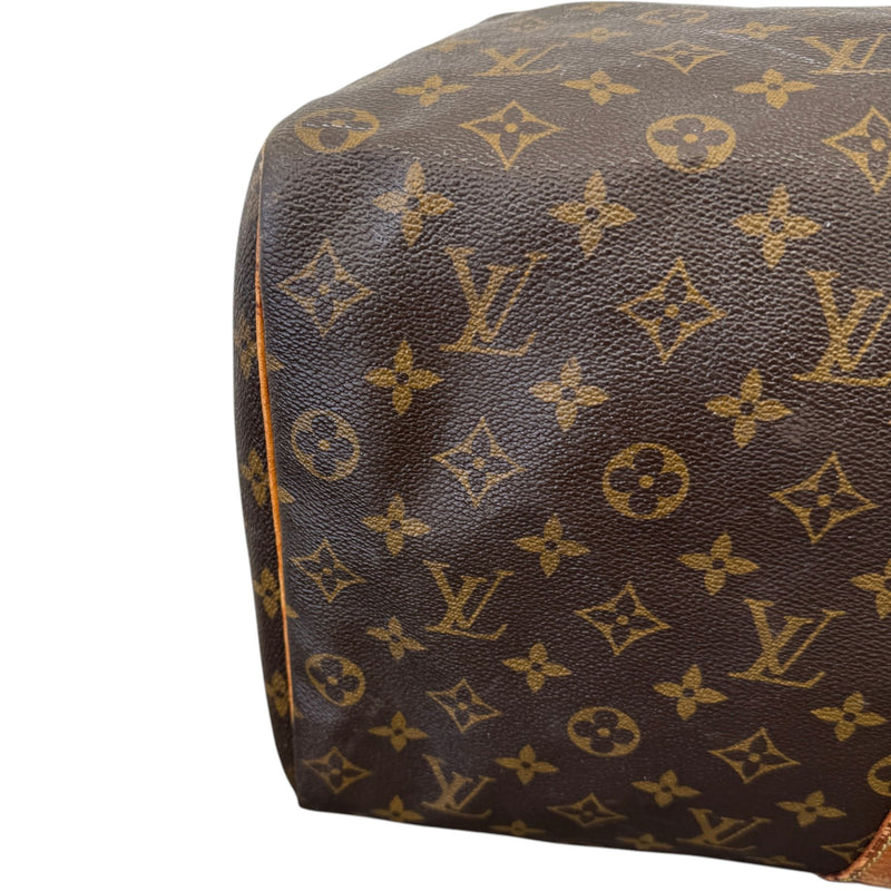 Women's Monogram Keepall 50 Travel Bag Brown