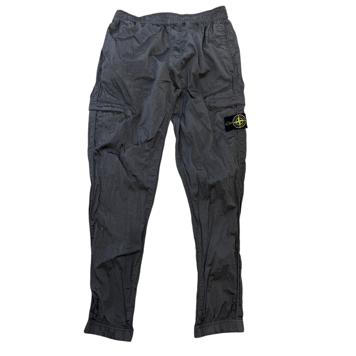 Men's Applique Logo Cargos Charcoal Size L / W34 - Photo 1