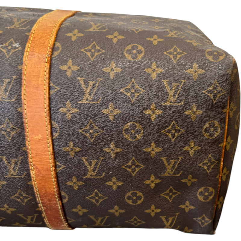 Women's Monogram Keepall 50 Travel Bag Brown