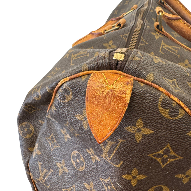 Women's Monogram Keepall 50 Travel Bag Brown