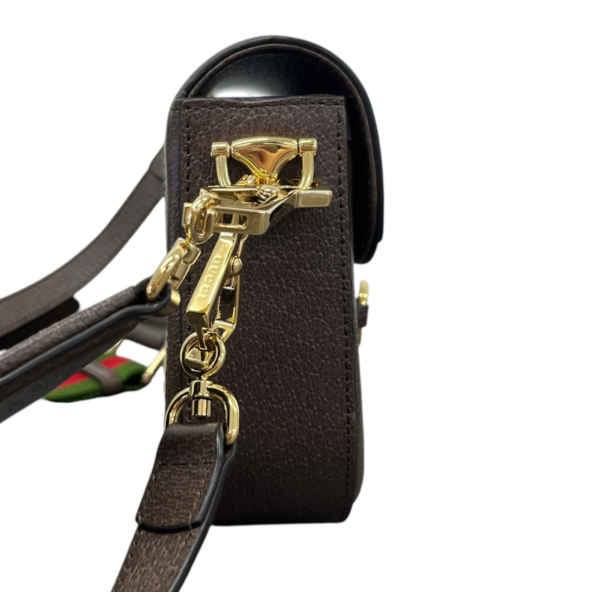 Women's Horsebit 1955 Jumbo GG Crossbody Bag Brown - Photo 6