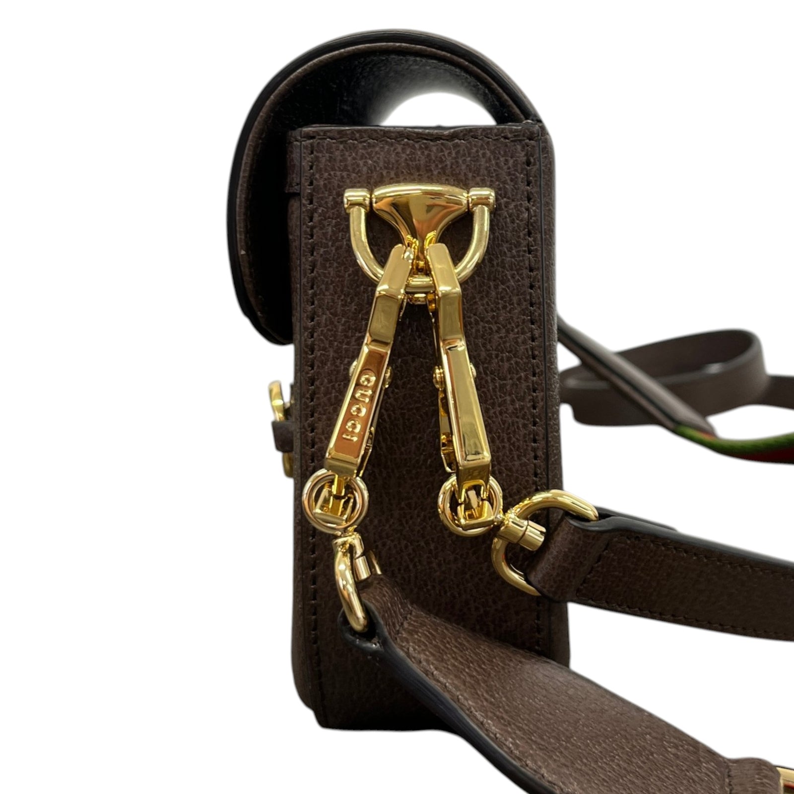 Women's Horsebit 1955 Jumbo GG Crossbody Bag Brown - Photo 7