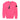 Men's Applique Logo Sweatshirt Pink Size S