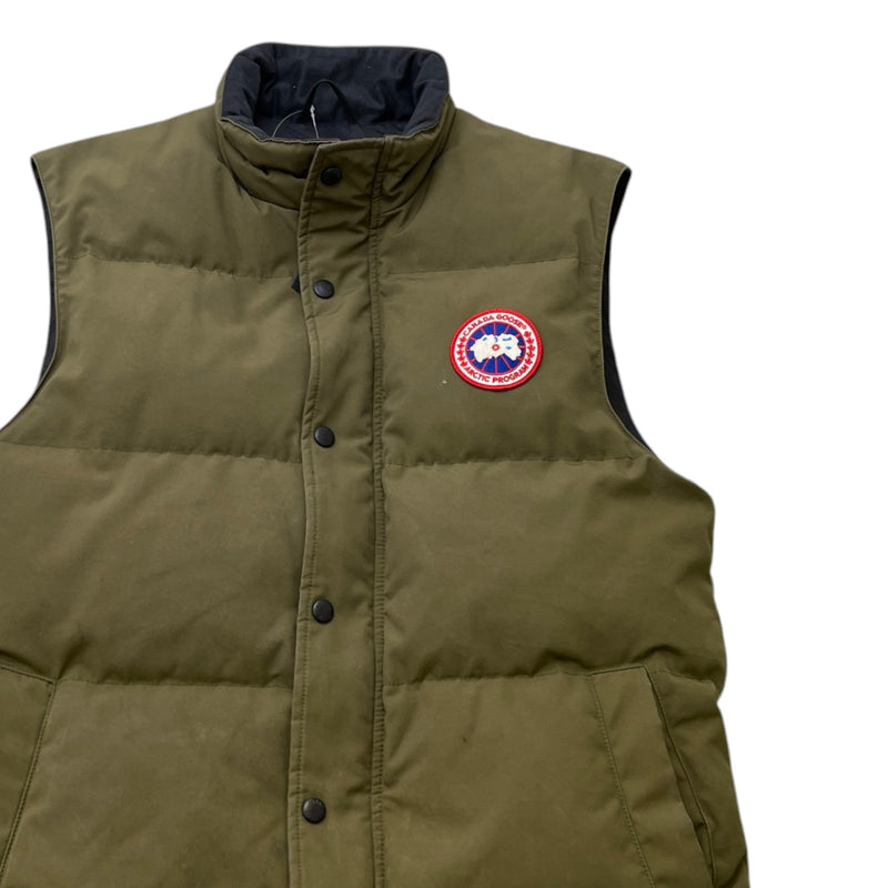 Men's Freestyle Gilet Khaki Size M