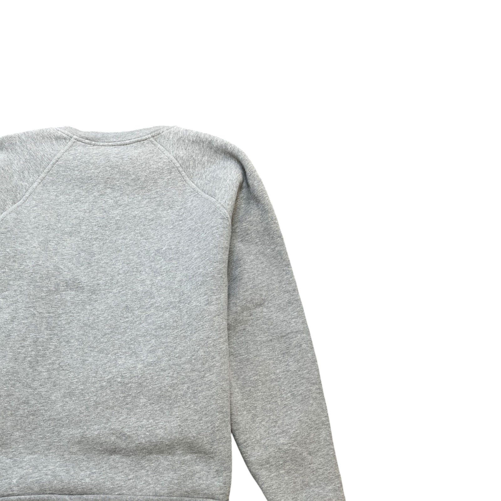 Men's Embroidered Logo Sweatshirt Grey Size L - Photo 4