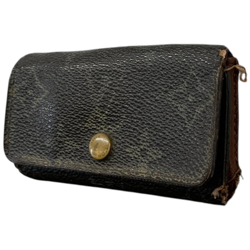 Women's Monogram Key Holder Keyring Brown