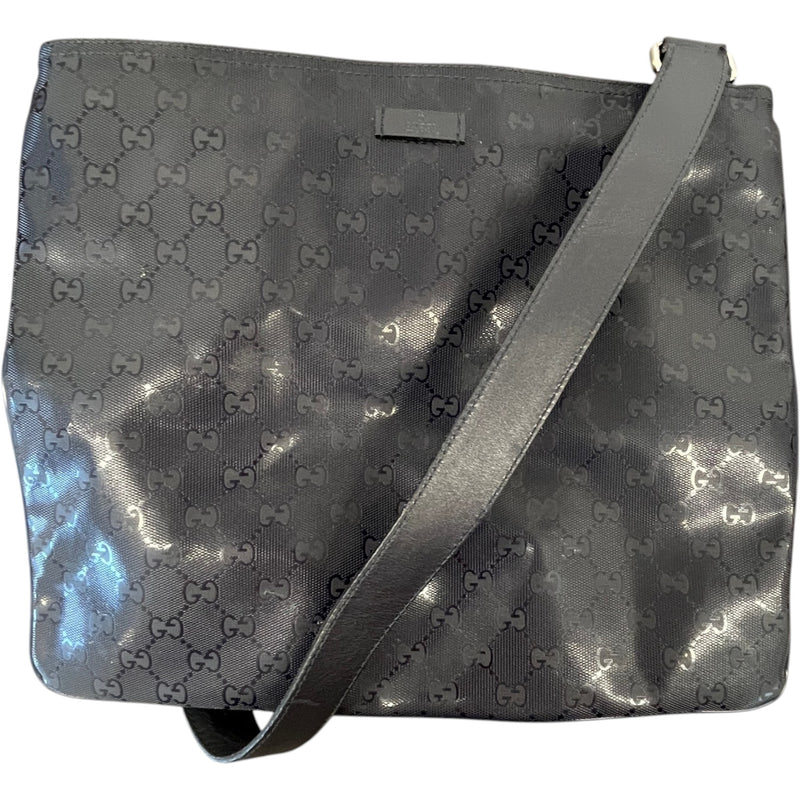 Men's Gg Imprimé Messenger Bag Navy