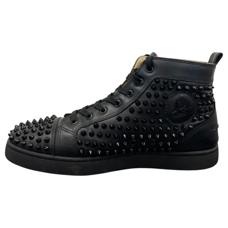Men's Louis Spikes High Trainers Black Size UK 8 / EU 42