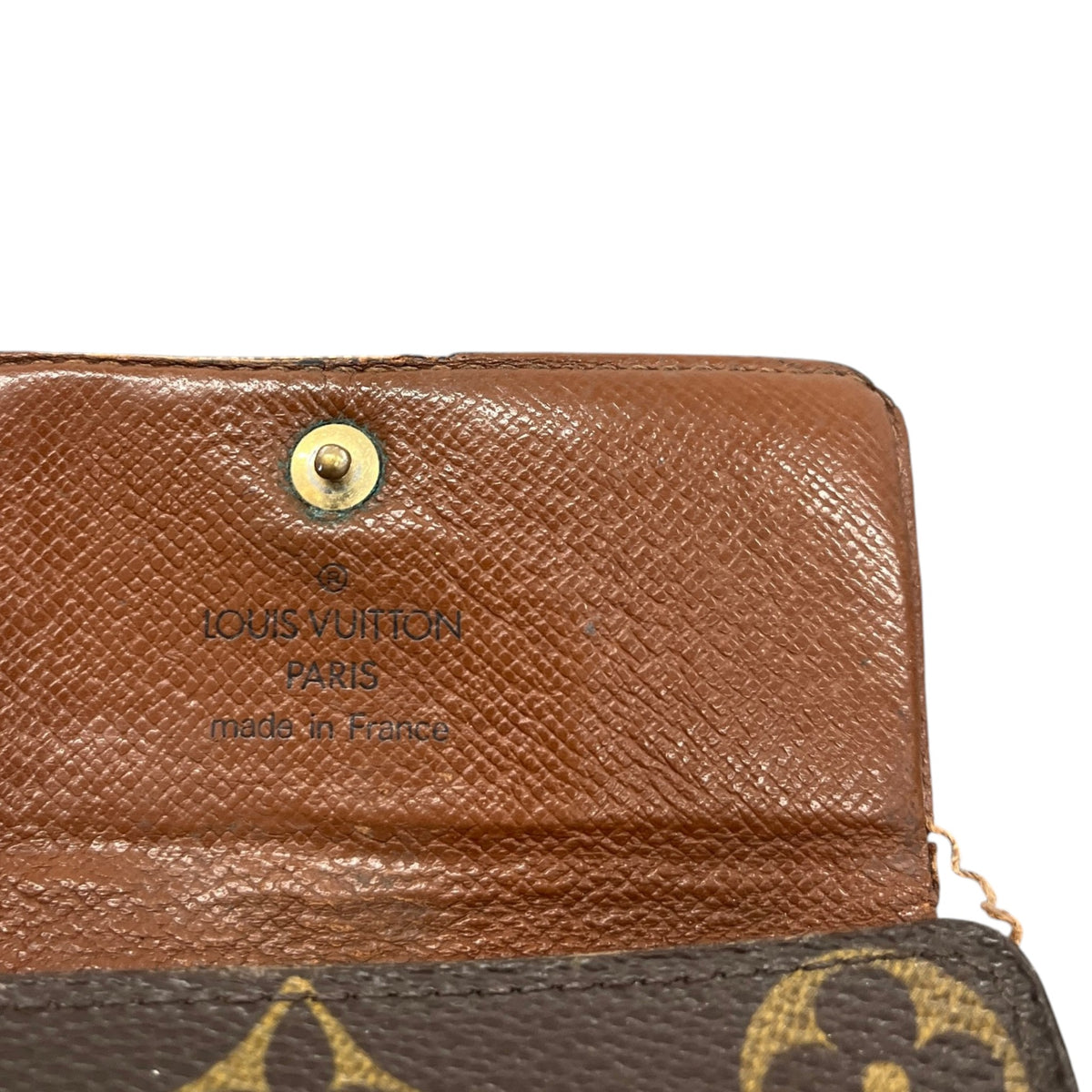 Women's Monogram Key Holder Keyring Brown - Photo 7