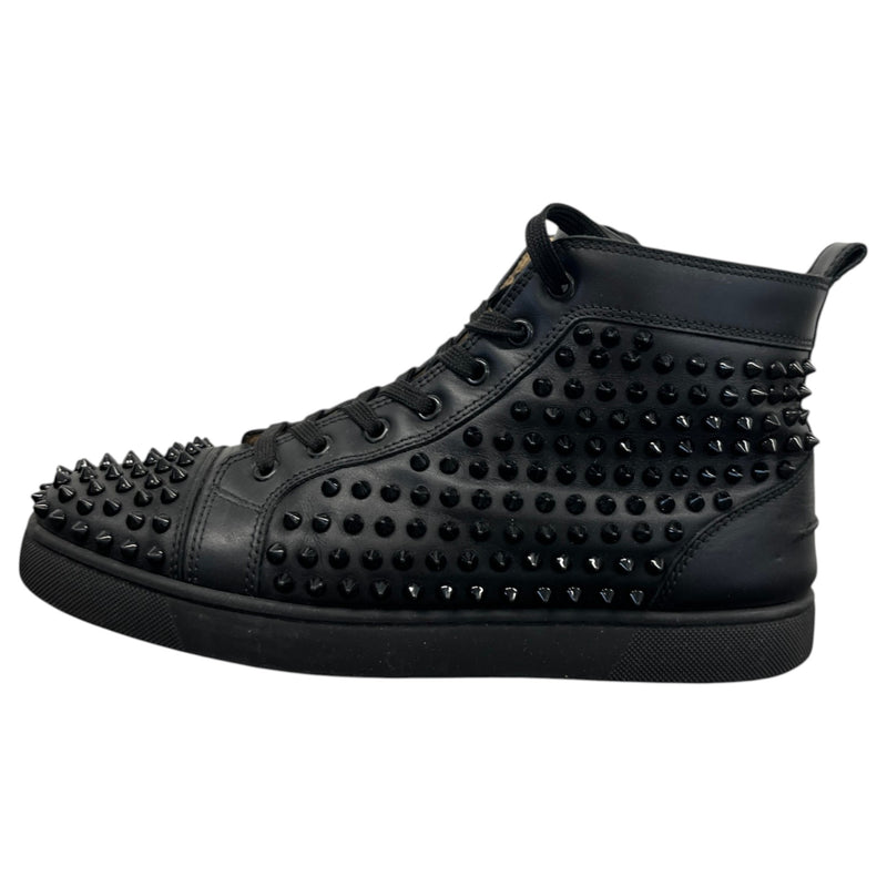 Men's Louis Spikes High Trainers Black Size UK 8 / EU 42