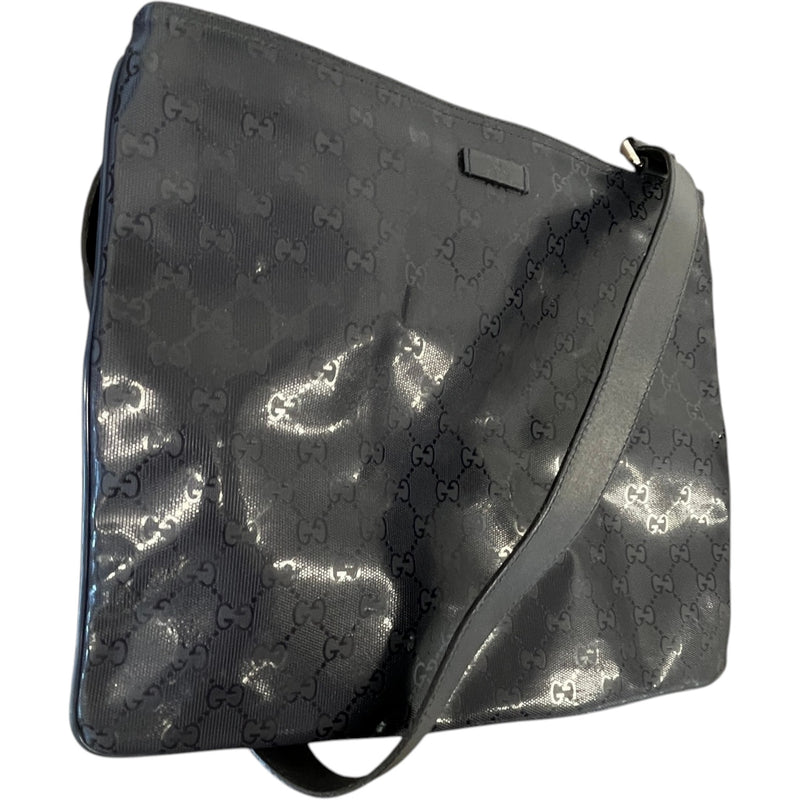 Men's Gg Imprimé Messenger Bag Navy