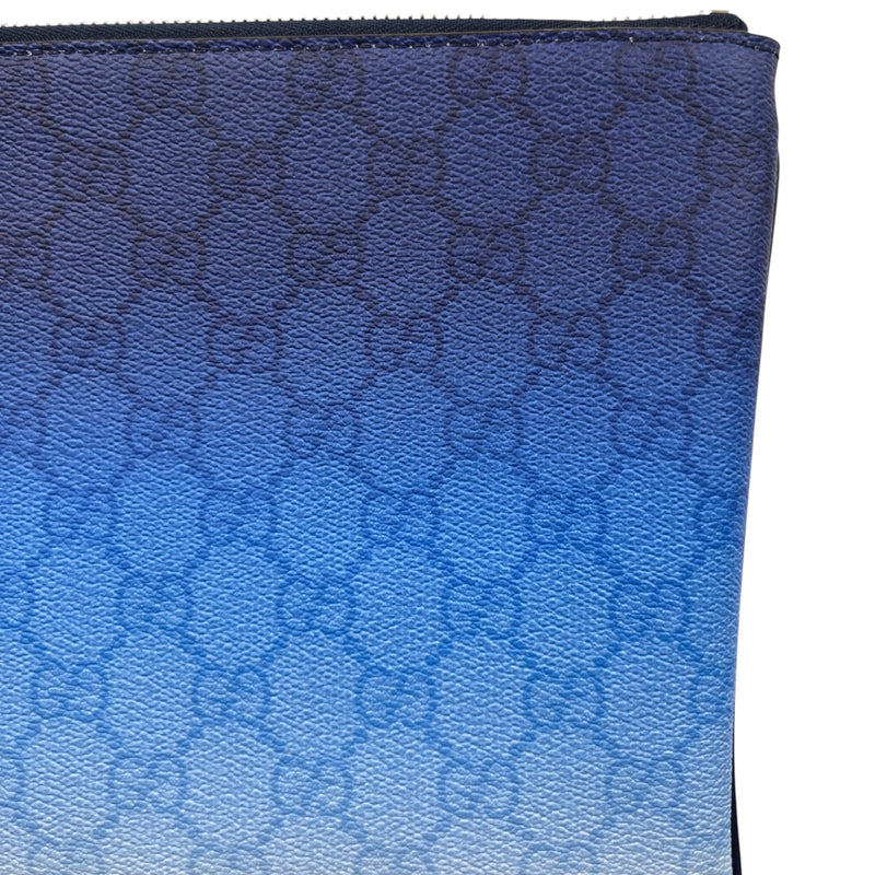 Men's GG Supreme Chrome Pouch Blue
