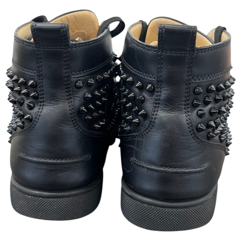 Men's Louis Spikes High Trainers Black Size UK 8 / EU 42