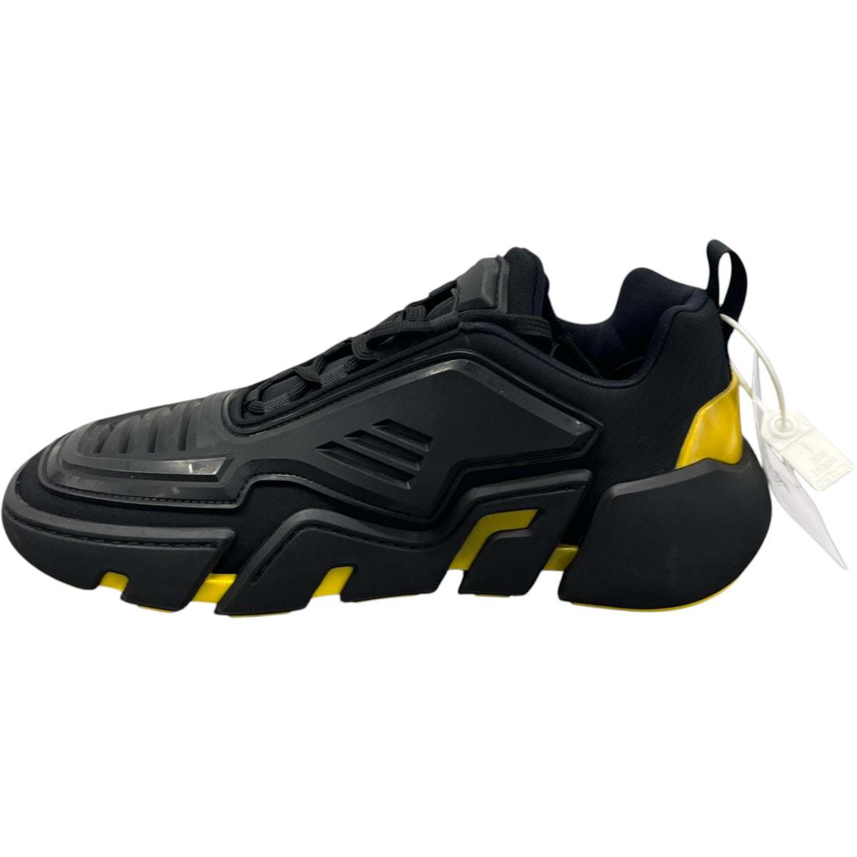 Men's Techno Stretch Low Trainers Black Size UK 5 / EU 39 - Photo 3
