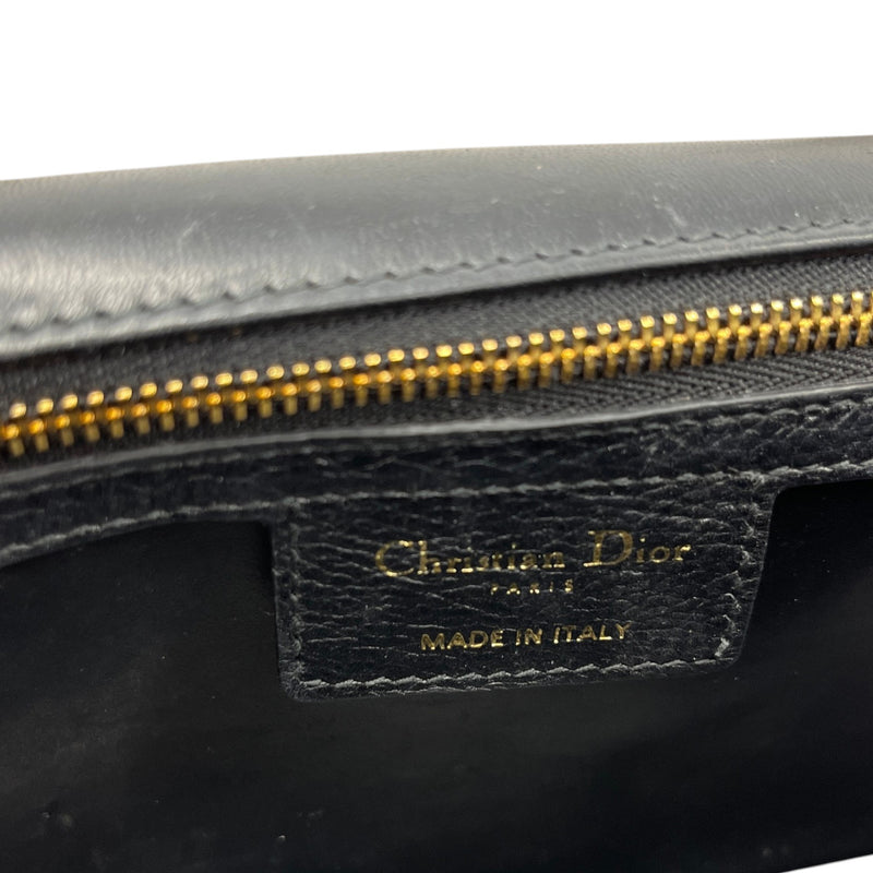 Women's Medium  Cannage Quilted Caro Crossbody Bag Black