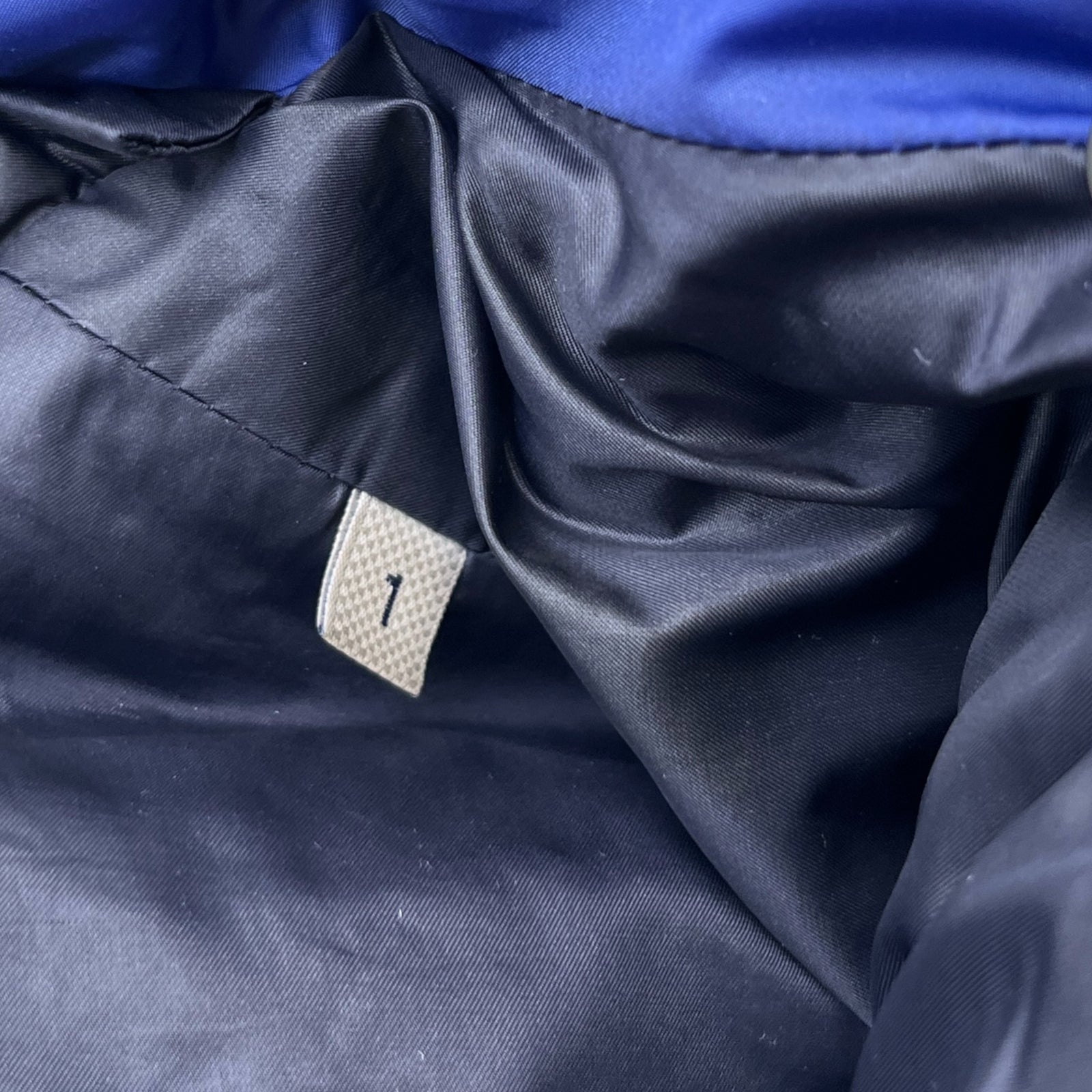 Men's Eggstock Down Jacket Blue Size 1 / S - Photo 6