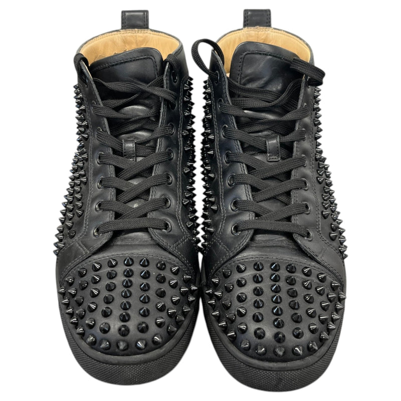 Men's Louis Spikes High Trainers Black Size UK 8 / EU 42