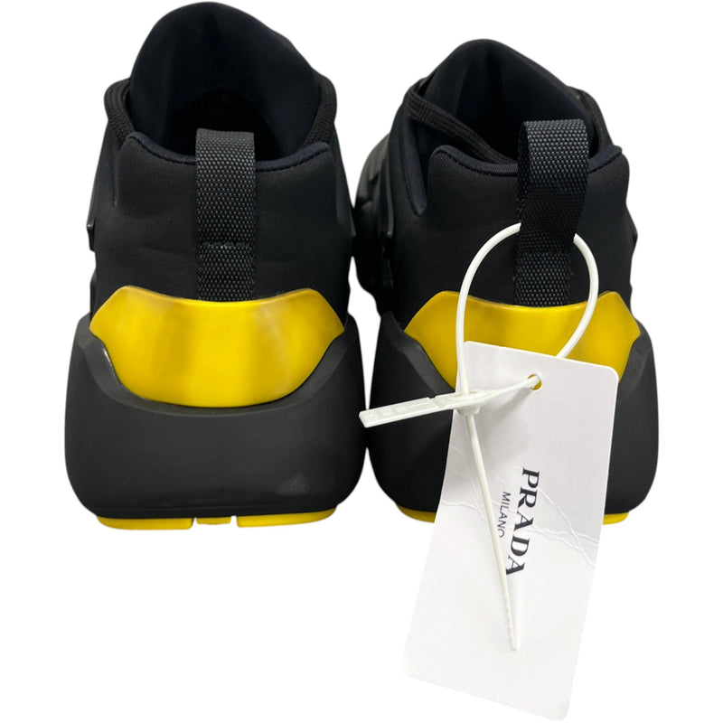 Men's Techno Stretch Low Trainers Black Size UK 5 / EU 39