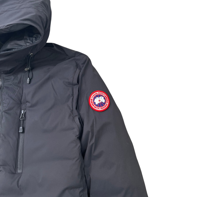 Men's Lodge Hoody Down Jacket Black Size S