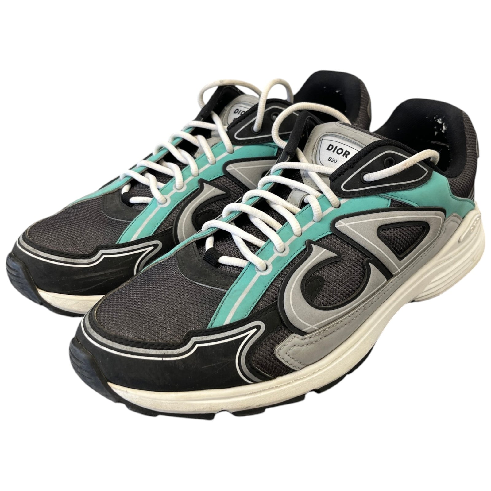 Men's B30 Low Trainers Grey Size EU 44 / UK 10 - Photo 9