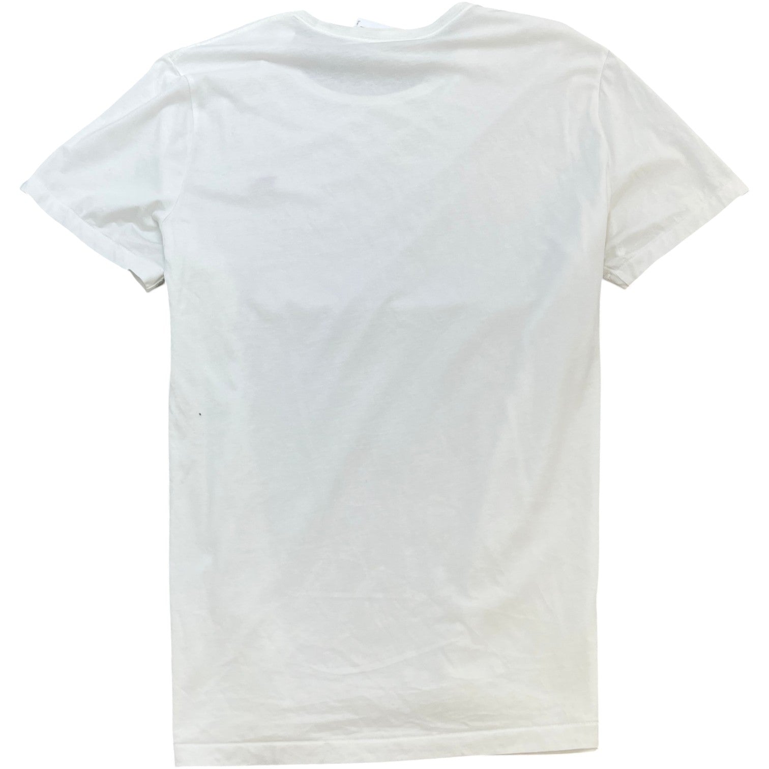 Men's Embroidered Logo T-Shirt White Size 3XL - Photo 2