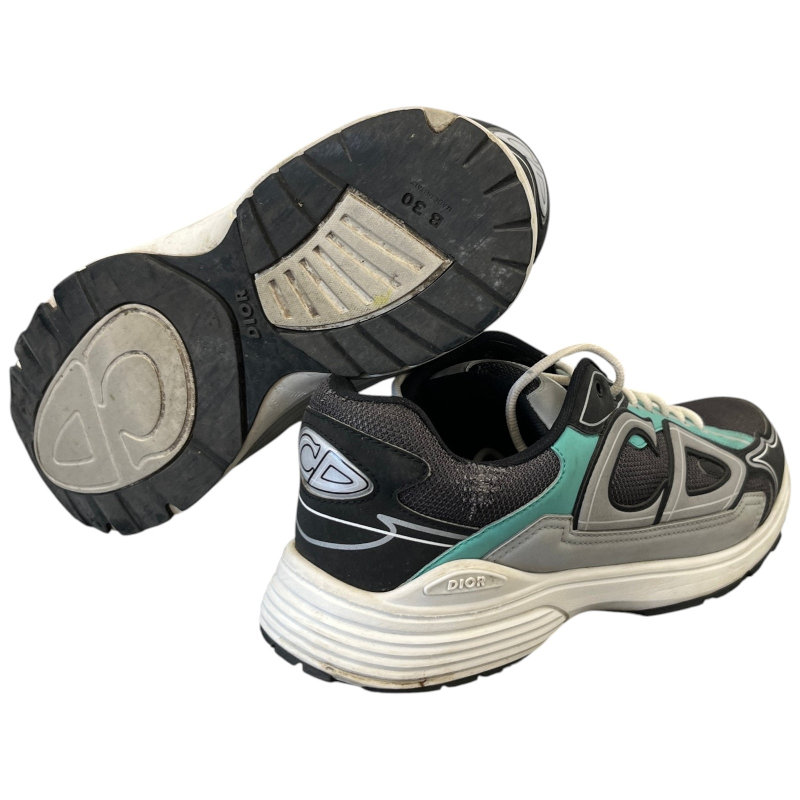 Men's B30 Low Trainers Grey Size EU 44 / UK 10 - Photo 10
