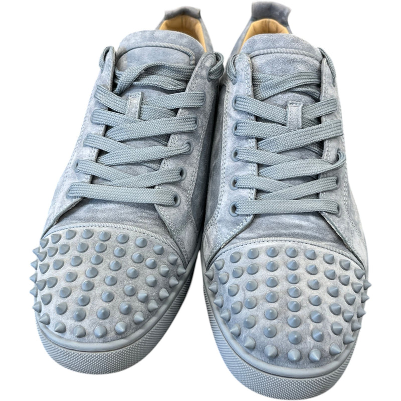 Men's Louis Junior Spikes Suede Low Trainers Blue Size UK 11 / EU 45