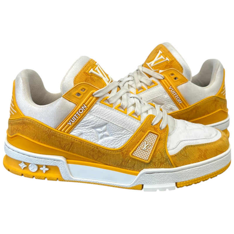 Men's Lv Low Trainers Yellow Size EU 40 / UK 6
