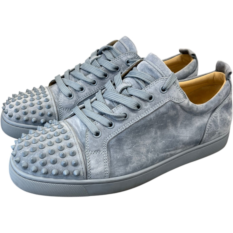 Men's Louis Junior Spikes Suede Low Trainers Blue Size UK 11 / EU 45