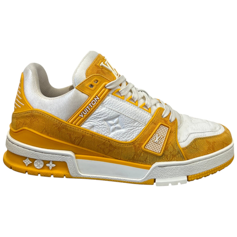 Men's Lv Low Trainers Yellow Size EU 40 / UK 6