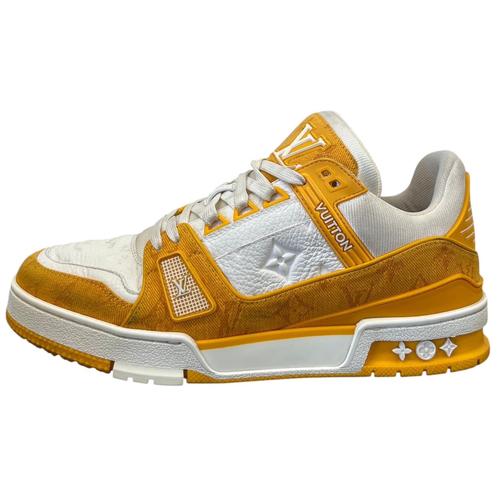 Men's Lv Low Trainers Yellow Size EU 40 / UK 6 - Photo 5