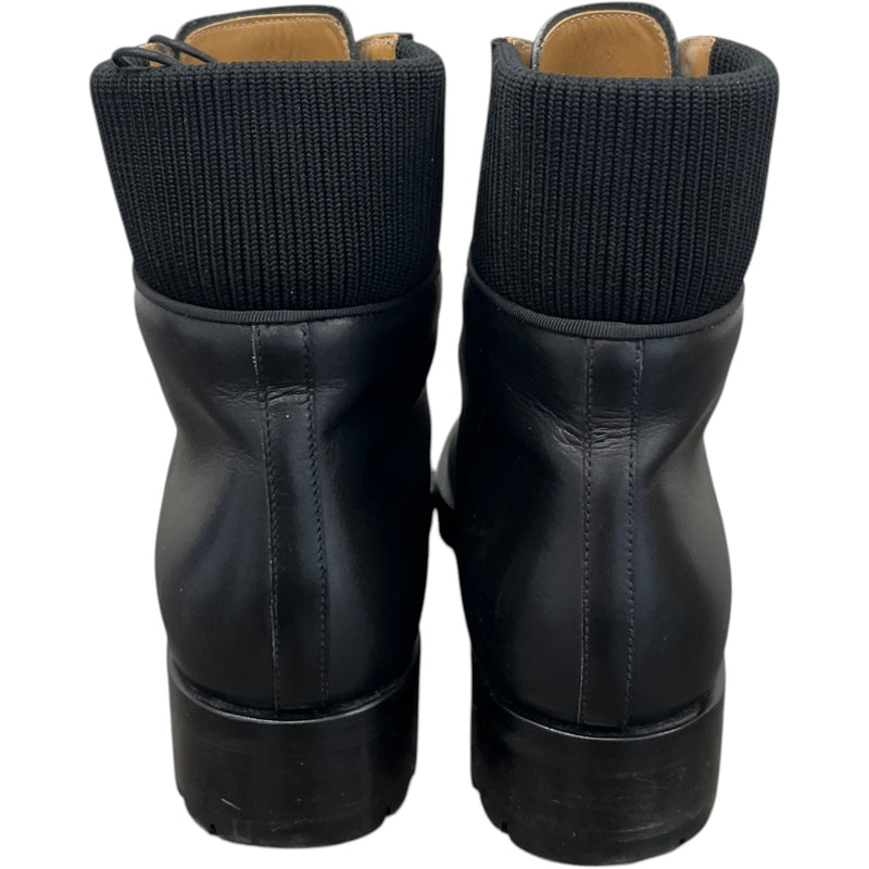Men's Trapman Lace Up Boots Black Size UK 9 / EU 43