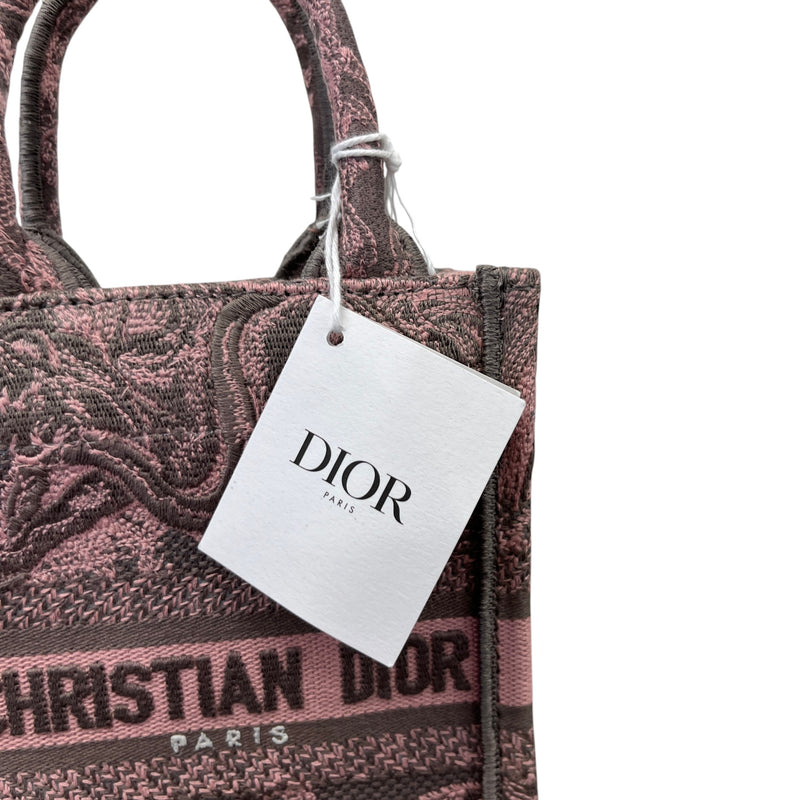 Women's Mini Book Tote Bag Pink