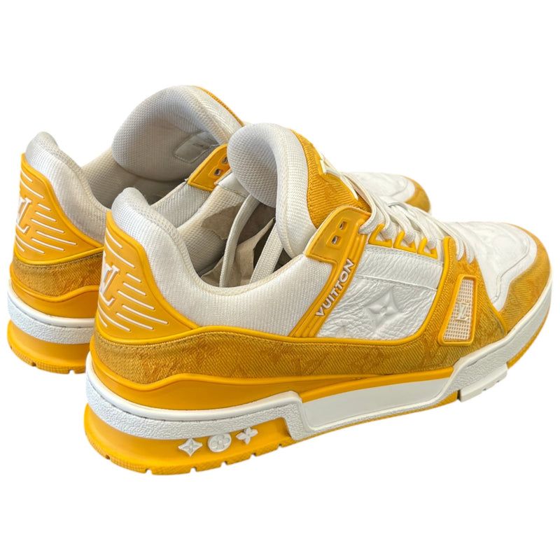 Men's Lv Low Trainers Yellow Size EU 40 / UK 6