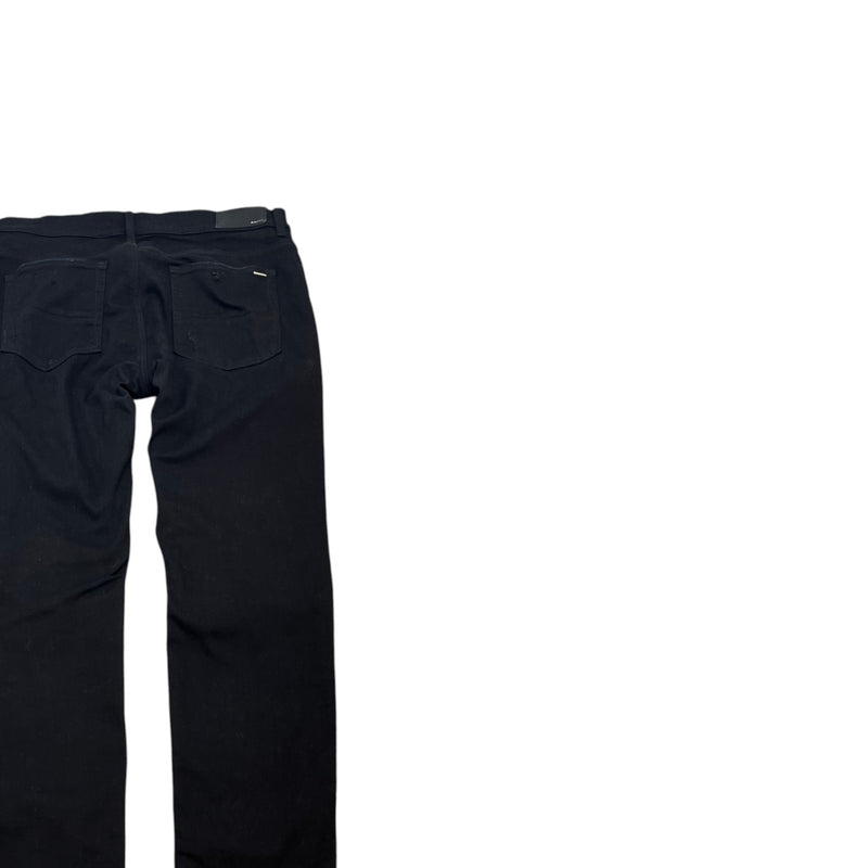 Men's Mx1 Distressed Bandana Jeans Black Size Waist 38"