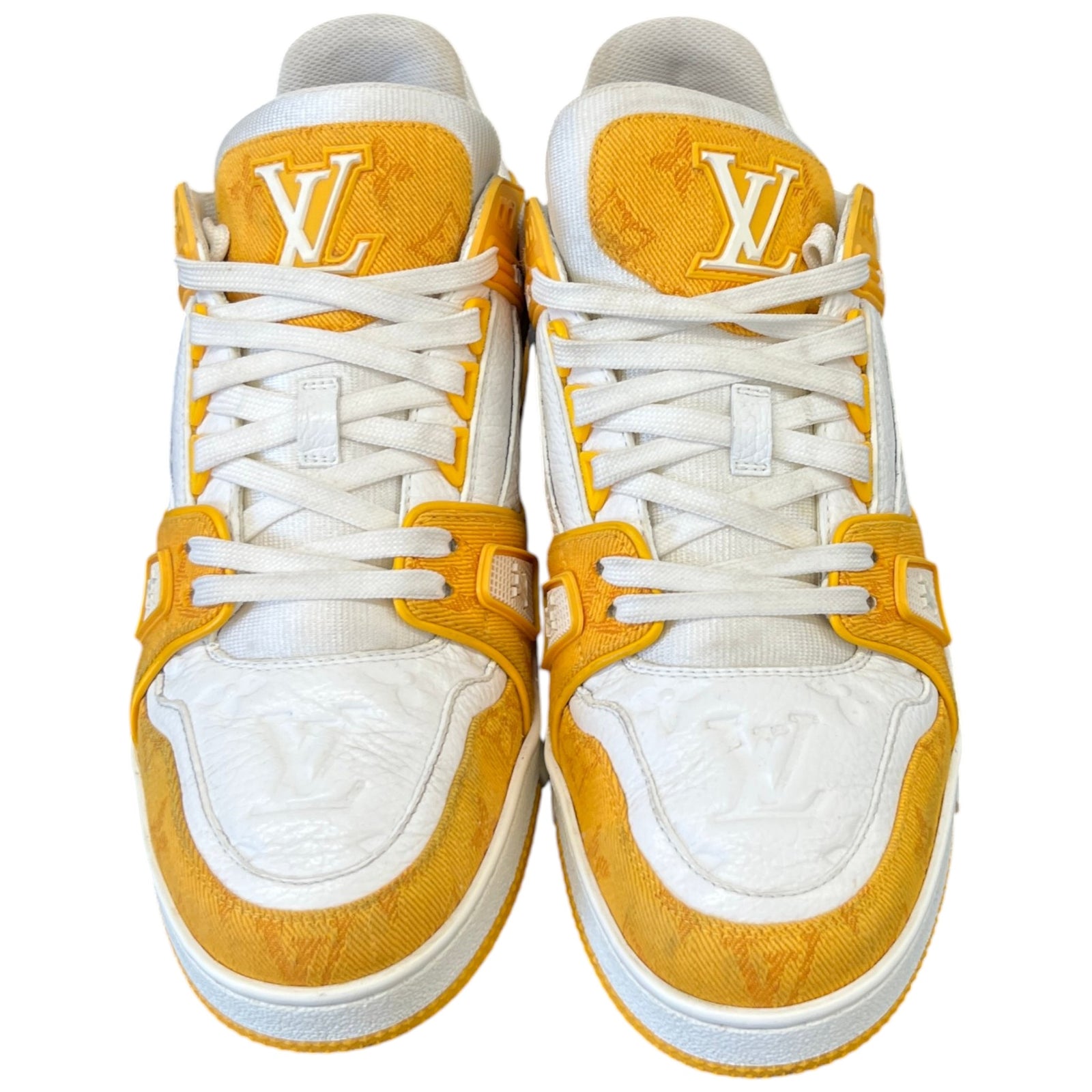 Men's Lv Low Trainers Yellow Size EU 40 / UK 6 - Photo 6