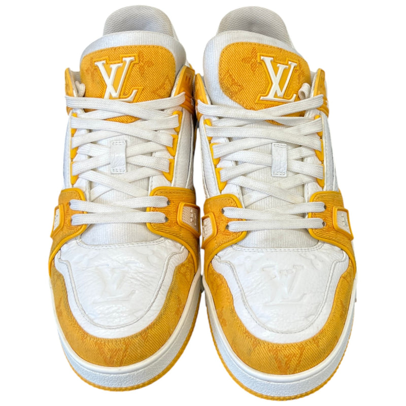 Men's Lv Low Trainers Yellow Size EU 40 / UK 6