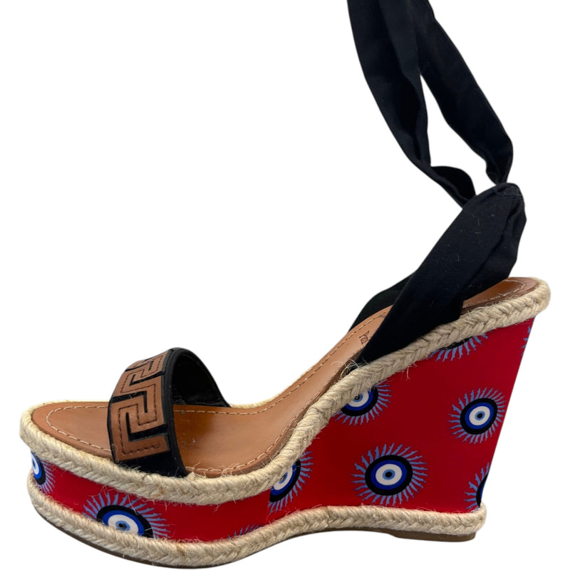 Women's Greekaba Athina des Cyclades 120 wedge Heels Brown Size UK 4 / EU 37