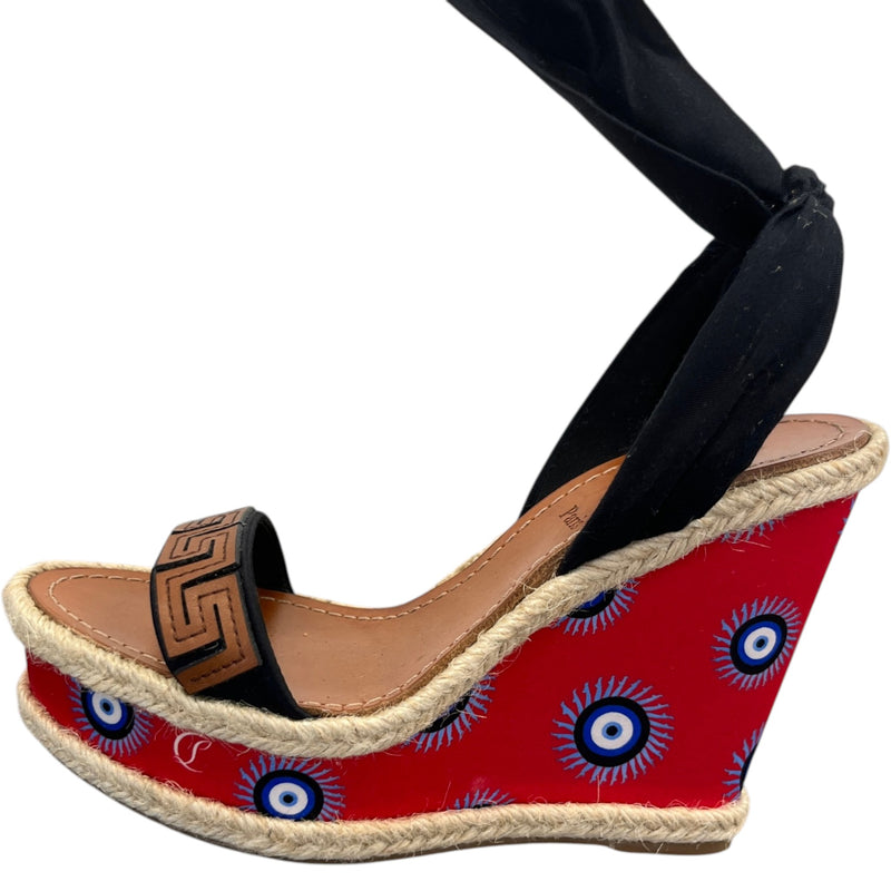 Women's Greekaba Athina des Cyclades 120 wedge Heels Brown Size UK 4 / EU 37