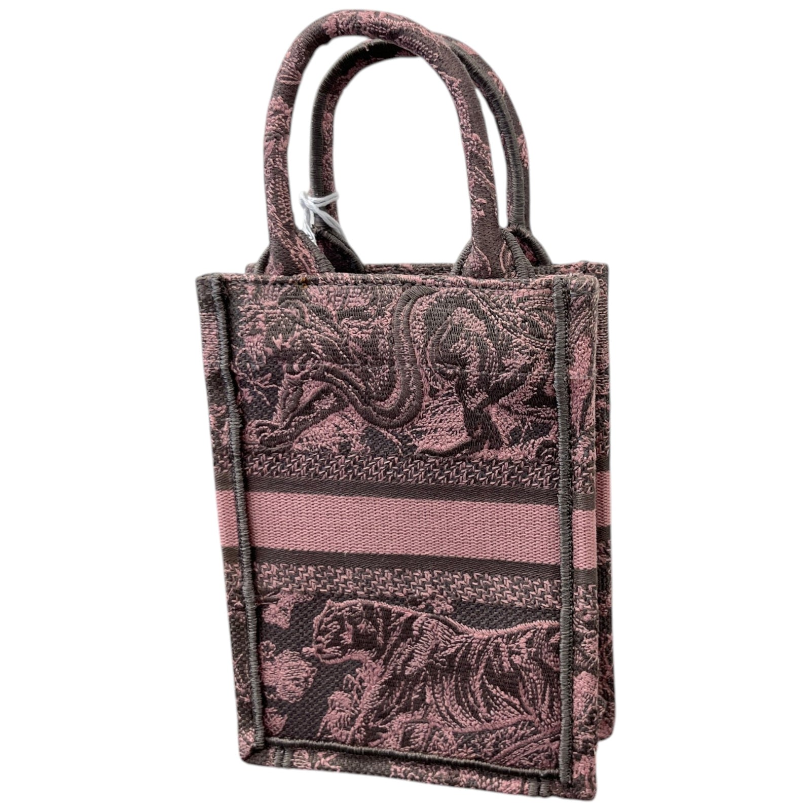 Women's Mini Book Tote Bag Pink - Photo 6