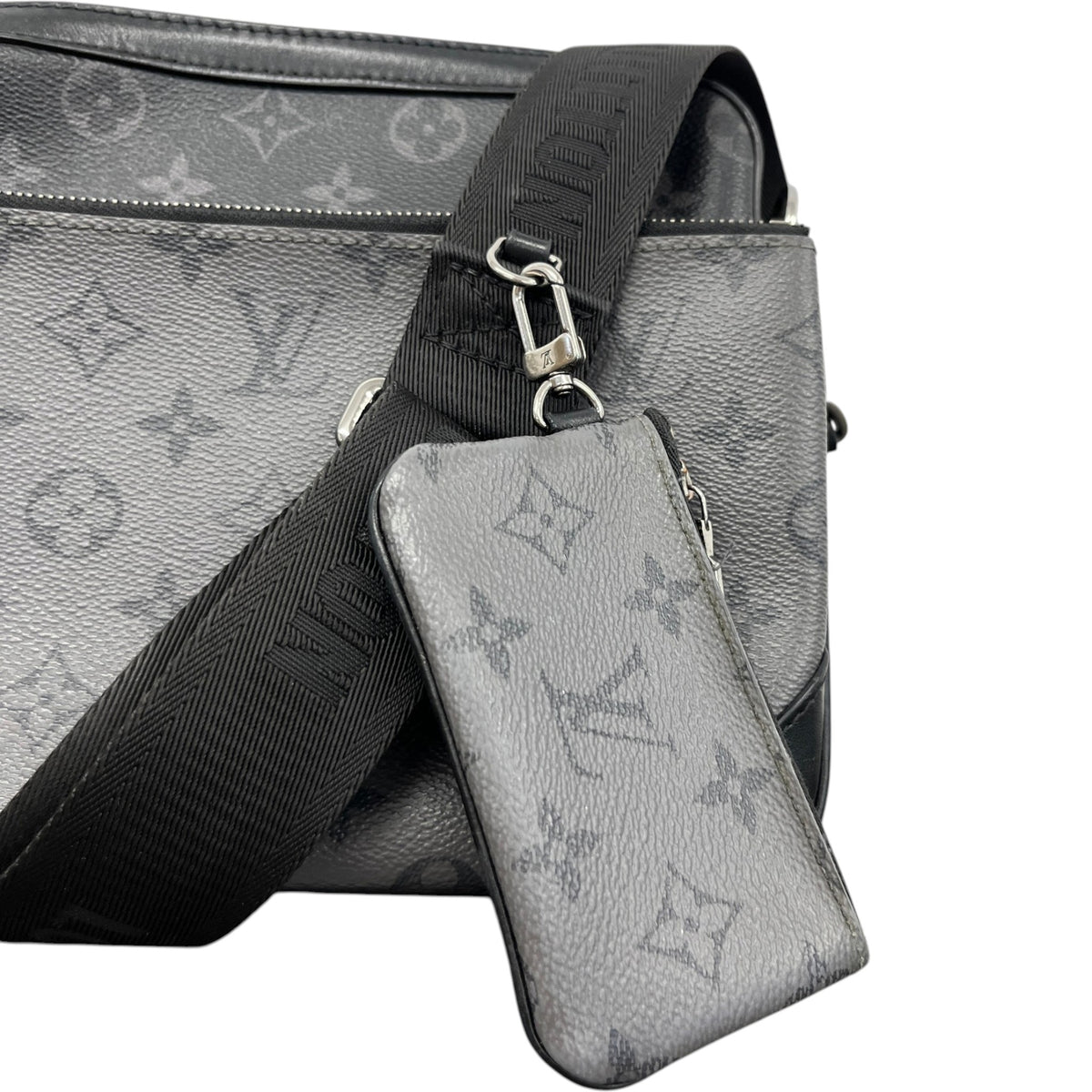 Men's Monogram Eclipse Trio Messenger Bag Black - Photo 11