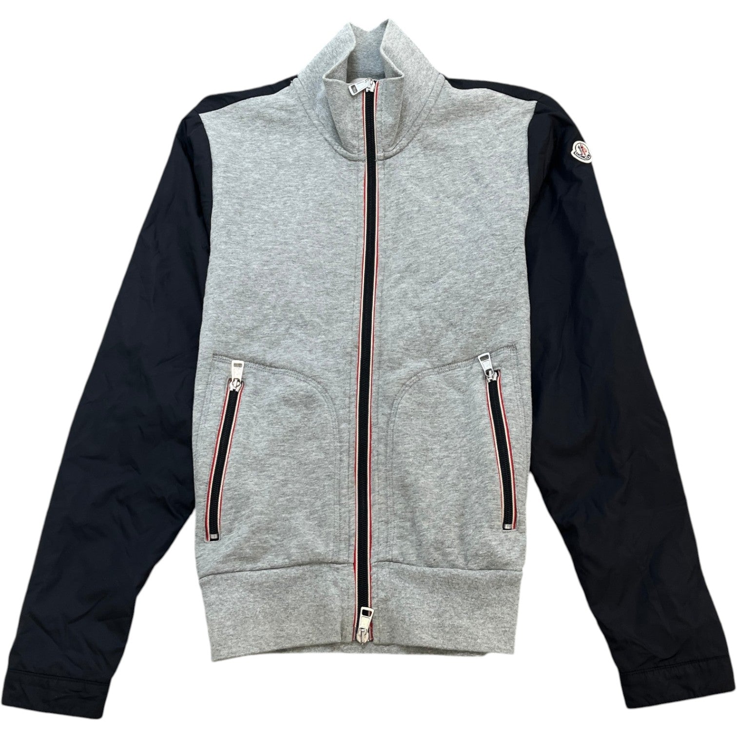 Men's Maglia Zip Up Hoodie Grey Size XS - Photo 1