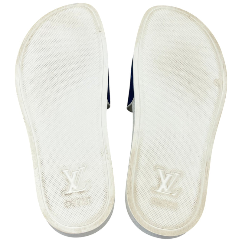 Men's Waterfront Mule Slides White Size EU 42 / UK 8
