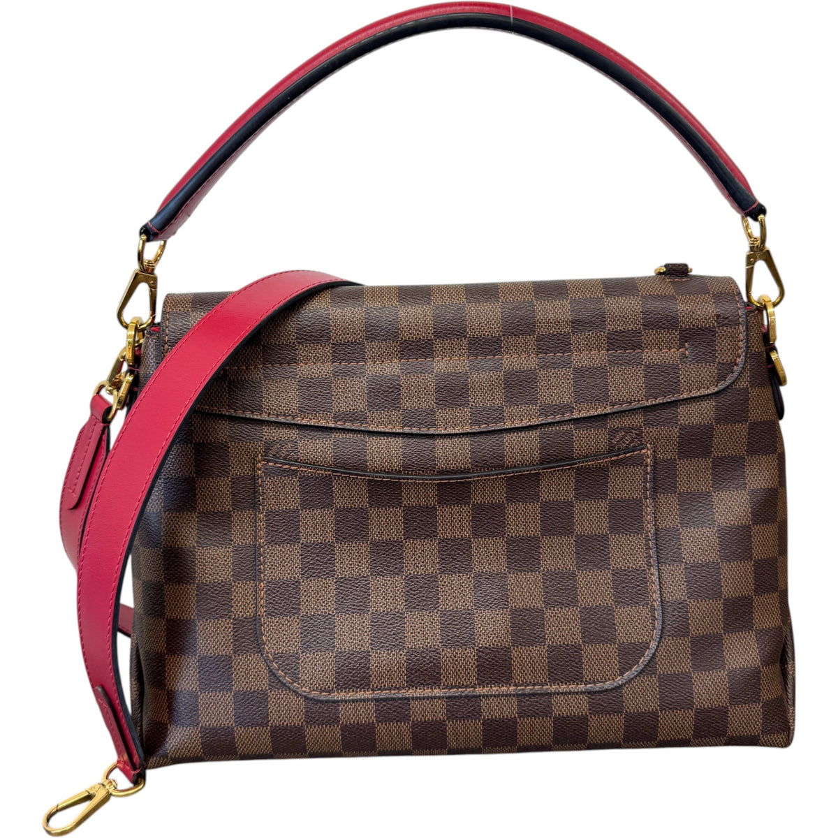 Women's Damier Ebene Beaubourg MM Handbag Brown - Photo 3