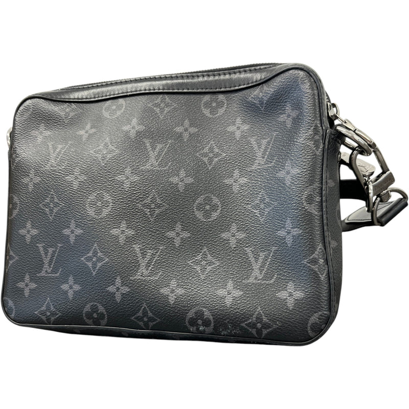 Men's Monogram Eclipse Trio Messenger Bag Black