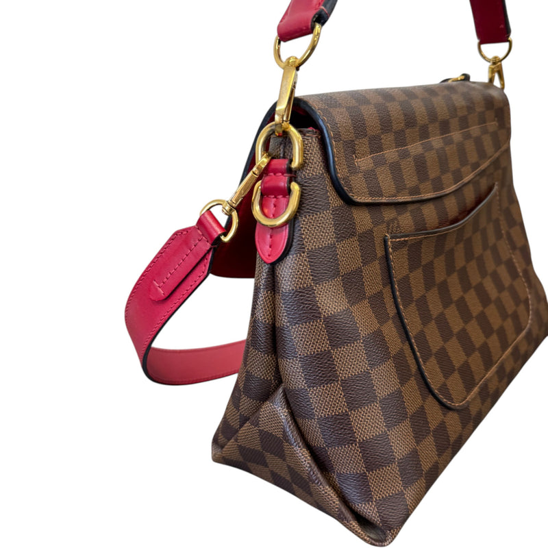 Women's Damier Ebene Beaubourg MM Handbag Brown