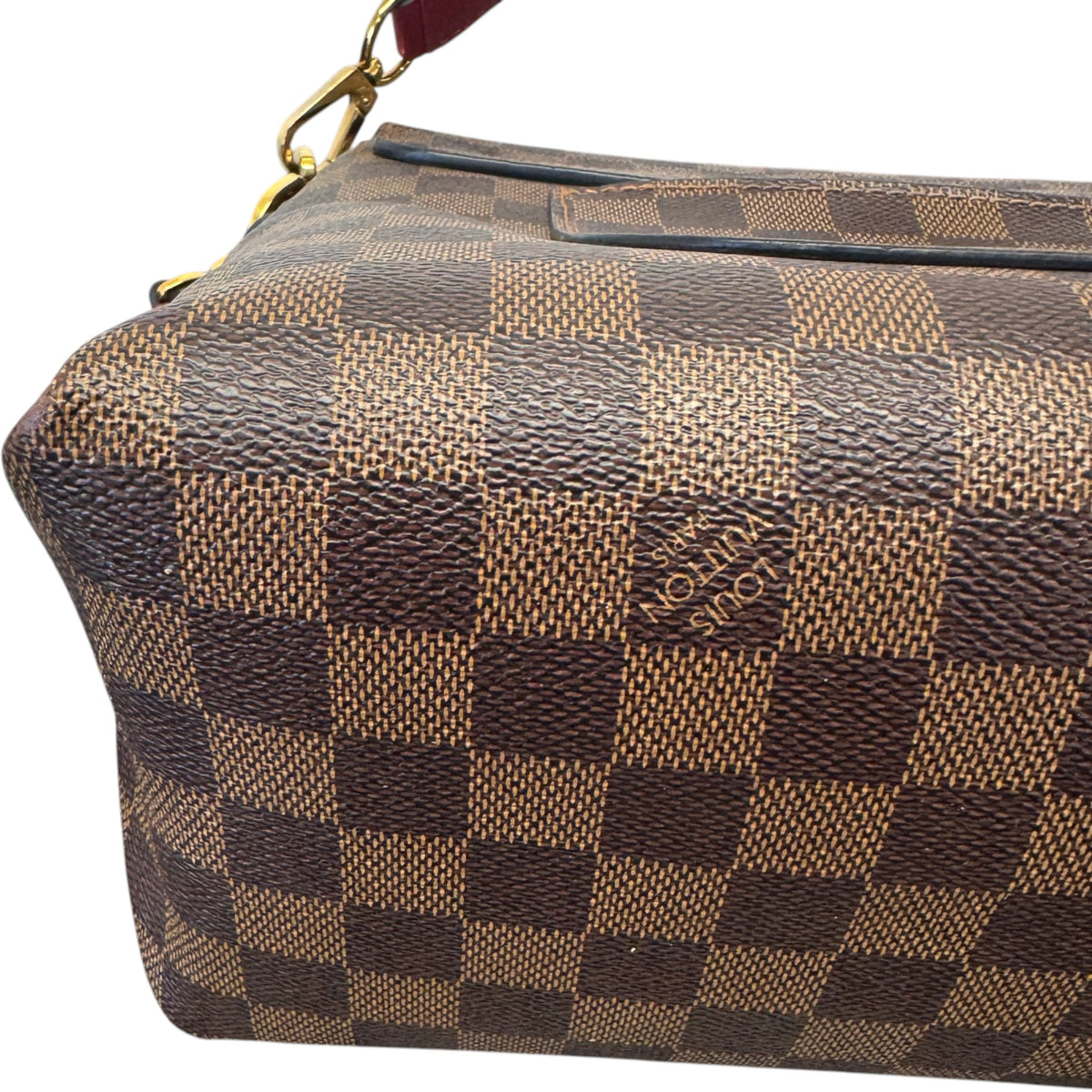Women's Damier Ebene Beaubourg MM Handbag Brown - Photo 12