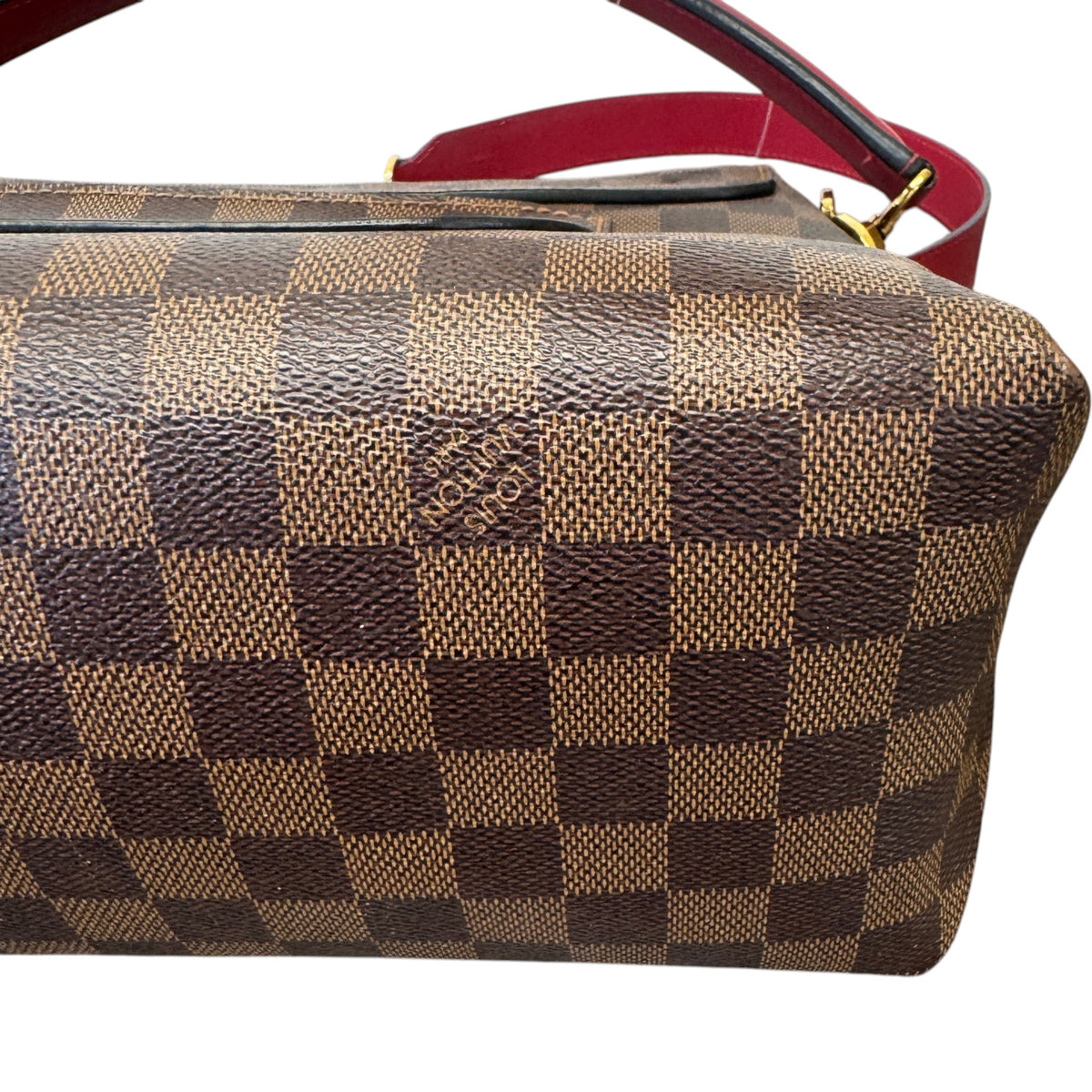 Women's Damier Ebene Beaubourg MM Handbag Brown - Photo 13