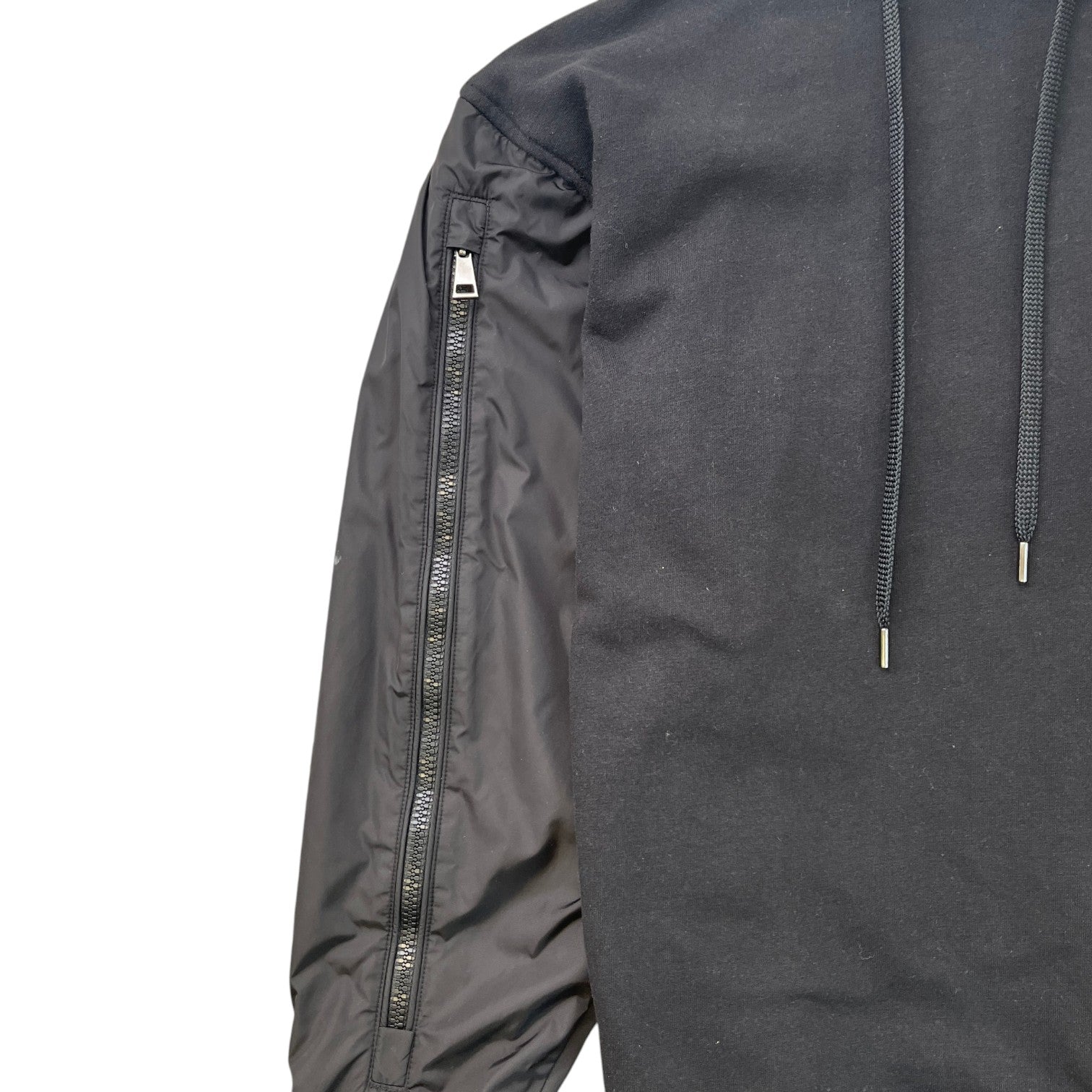 Men's Maglia Hoodie Black Size XS - Photo 7